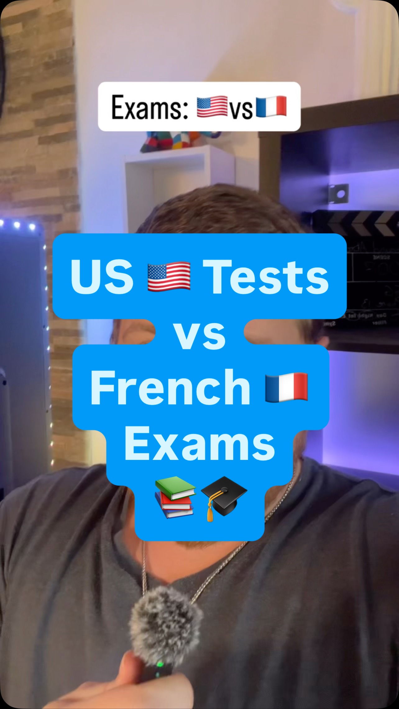 Refound Abroad video comparing American and French exams
